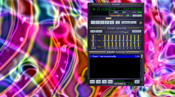 Visualisation Winamp