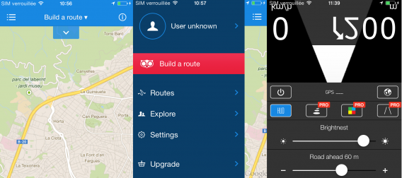 Interface Hudway