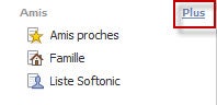 Créer une liste (groupe)