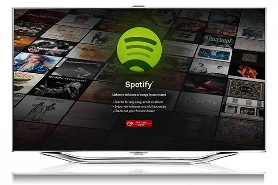 Spotify Samsung TV App