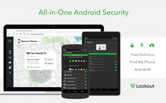 Lookout Antivirus & Sécurité