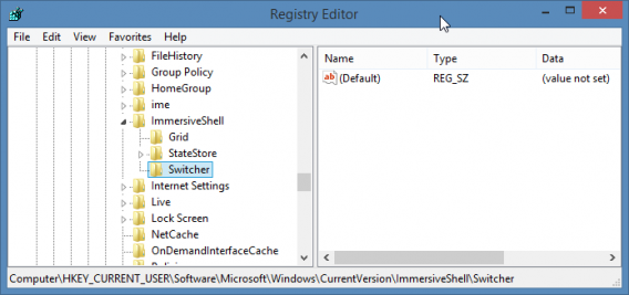Switcher Windows 8.1