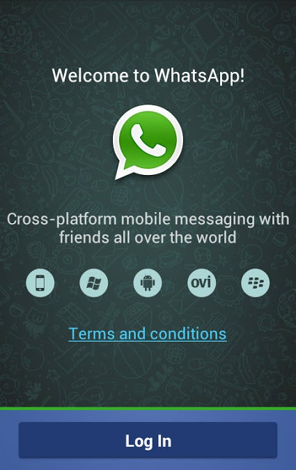 Facebook in WhatsApp