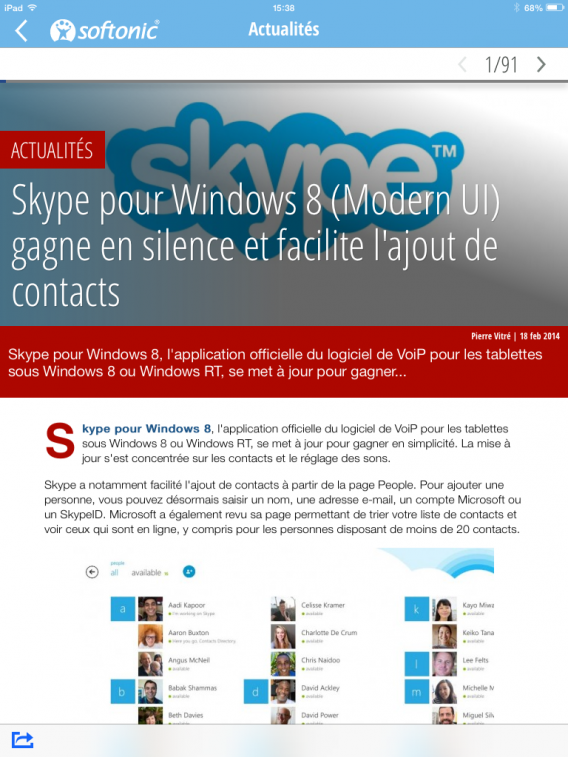 Softonic actualités