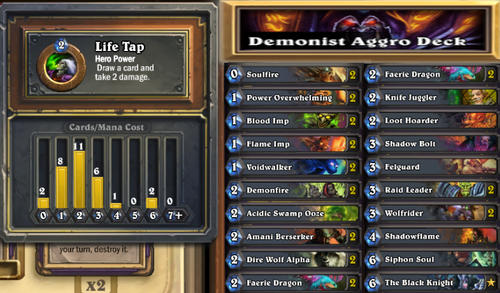 demonist aggro low cost deck