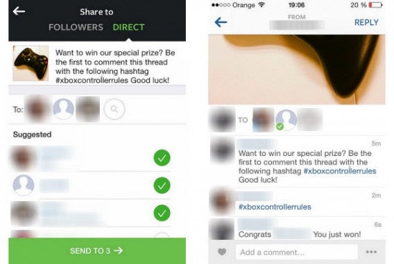 Concours Instagram
