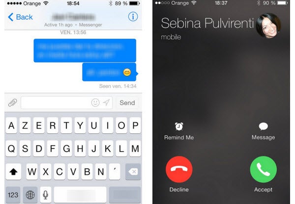 Quelques changements côté interface