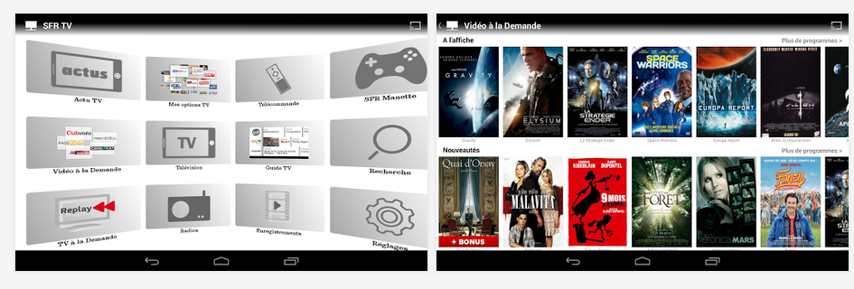 Chromecast disponible en France avec les applis CanalPlay, FranceTV Pluzz et SFR TV