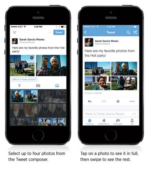 Twitter permet de taguer ses amis sur les photos