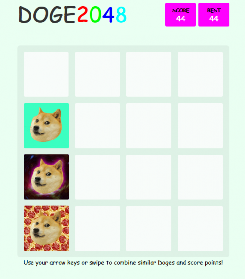 Dodge 2048, version chien
