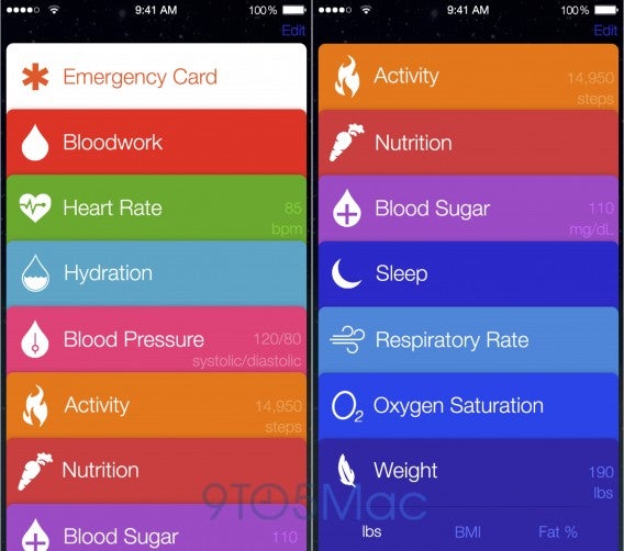 iOS 8: Avec Healthbook, l'iPhone veut devenir votre carnet de santé virtuel