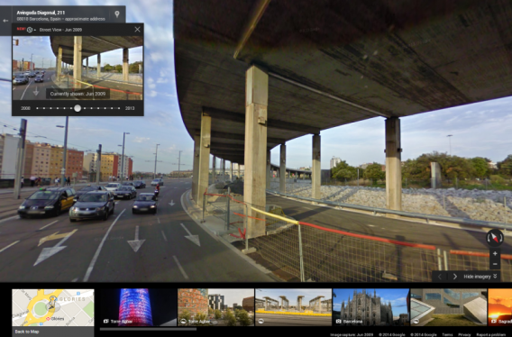 Remontez le temps avec Google Street View