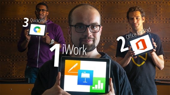 Comparatif Office vs iWork vs Quickoffice on iPad