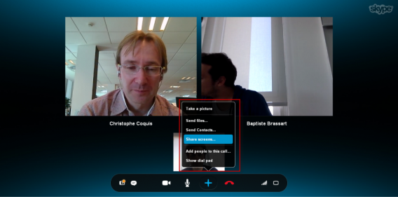 Skype Options additionnelles