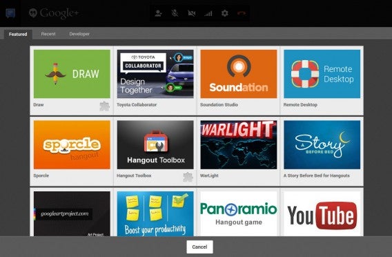 Applis Google Hangouts