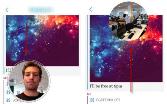 Bulle vidéo Snapchat