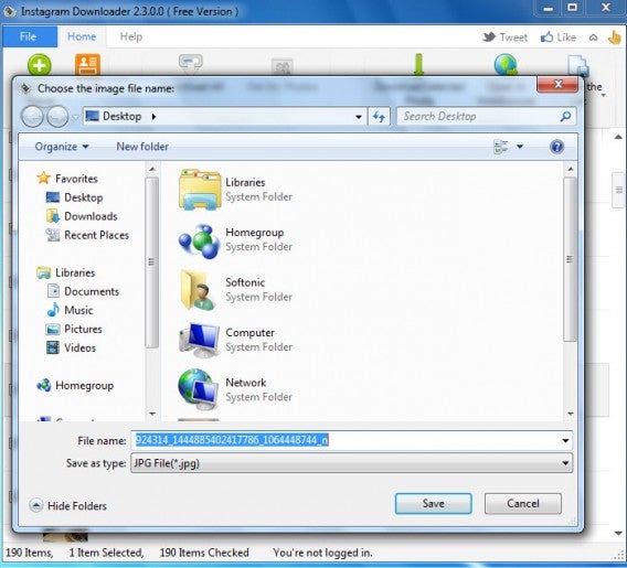 Destination Free Instagram Downloader
