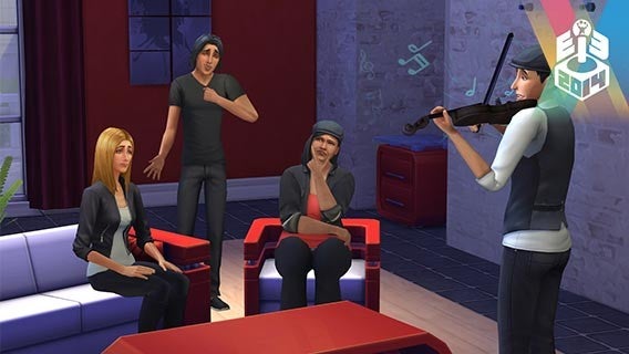 Les Sims interagissent énormément les uns avec les autres Les Sims interagissent énormément les uns avec les autres