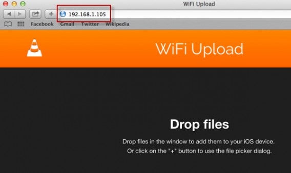 WiFi Upload Mac