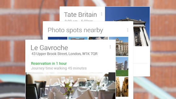 Google Now Recommandation Google Now Recommandation