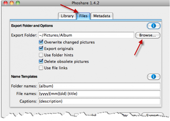 Phoshare Export iPhoto to Google+, Google Photos, Google Drive, Dropbox, OneDrive