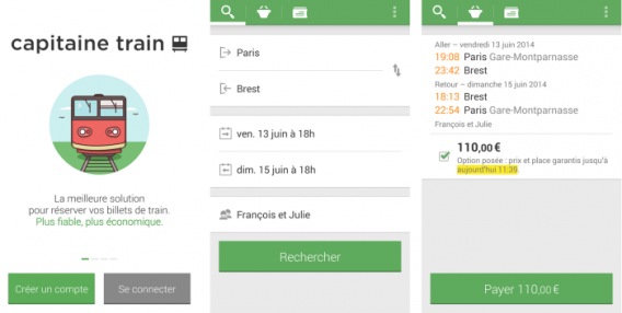 Capitaine Train Android