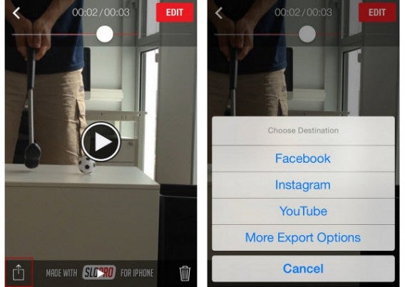 Options export SloPro