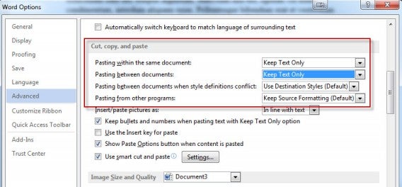 Paste Word Paste Word