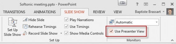 Presenter View Presenter View