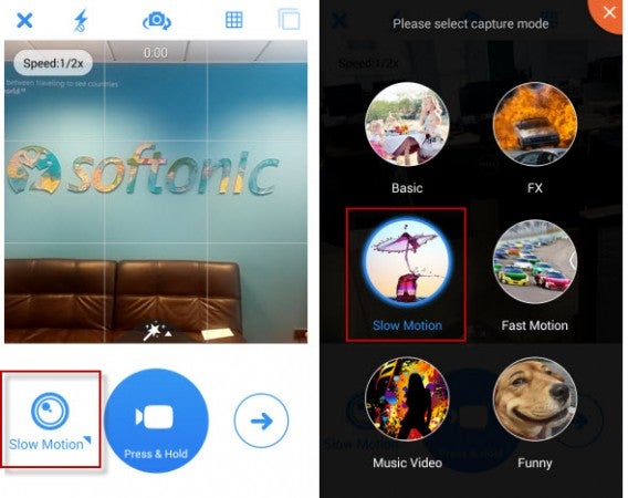 VivaVideo mode VivaVideo mode