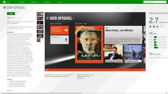 Windows Store - der spiegel