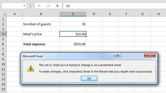 Protected Sheet Excel Protected Sheet Excel