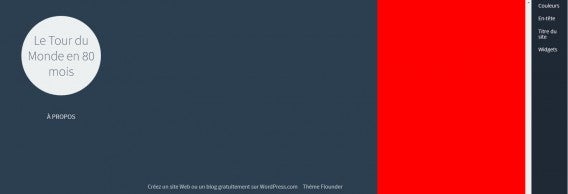 WP les 4 options de personnalisation