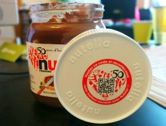 QR Code Nutella