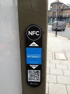NFC clear channel