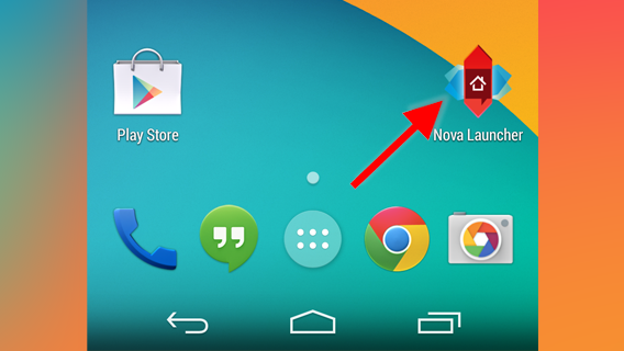 Changer icones Android Nova Launcher