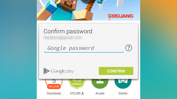 bloquer achats Android