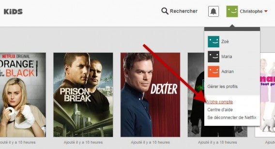 Compte Netflix