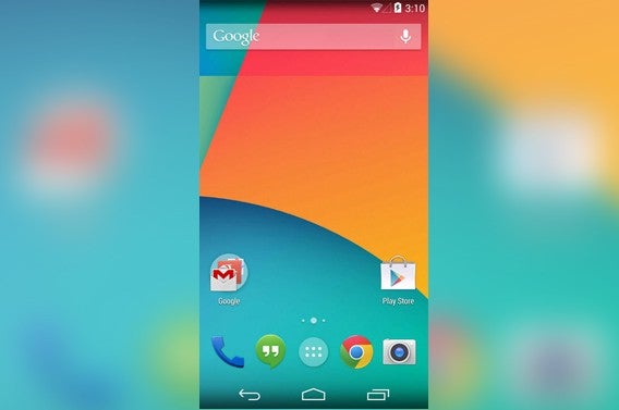 Nexus 5 homescreen