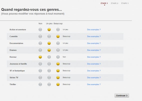 Recommandations Netflix