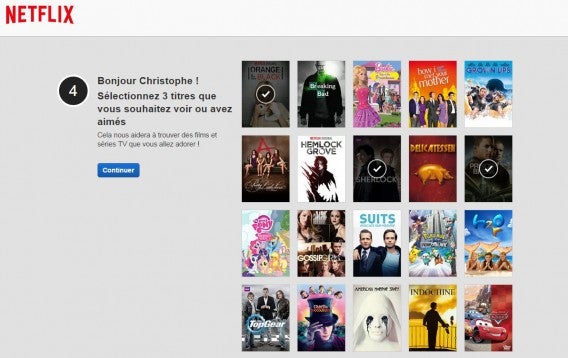 Sélection titres Netflix