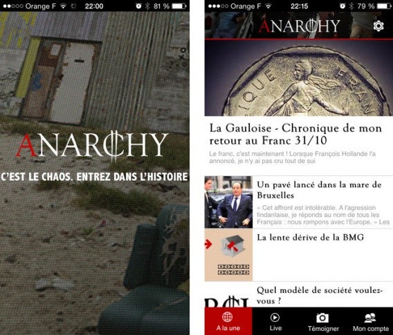 Anarchy - France 4