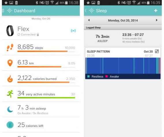 FitBit Android app