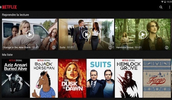 Netflix pour Android