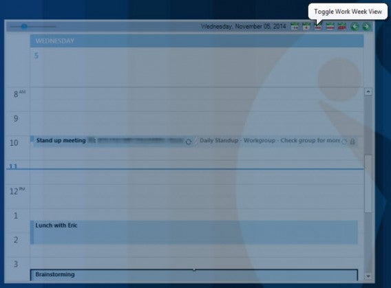 Outlook on the desktop