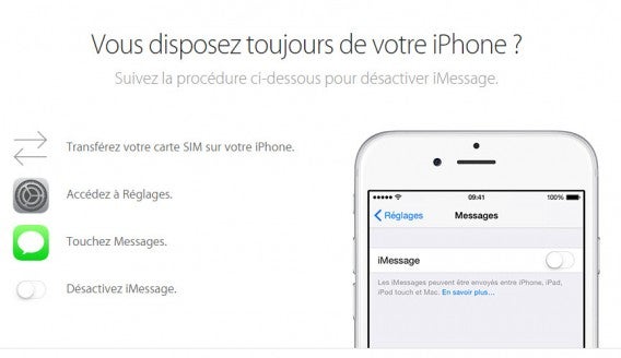 iMessage iPhone