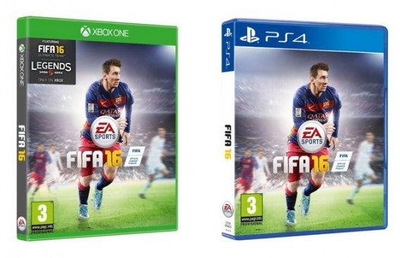 Jaquettes FIFA 16 Xbox One et PS4