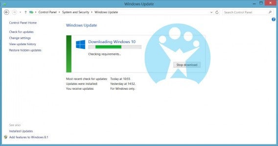 Téléchargement Windows 10