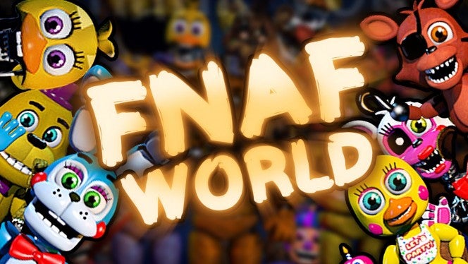FNaF World annonce sa date de sortie et le lancement d'une prochaine démo