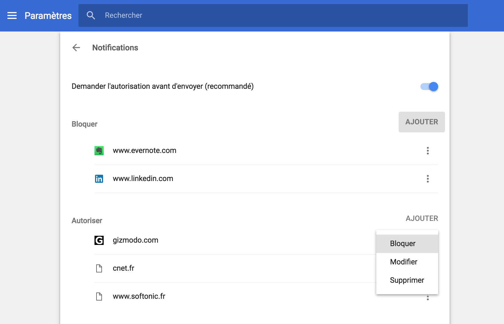 Comment désactiver les notifications push Chrome Firefox Edge et Safari 01